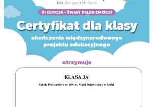 Certyfikat