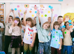 Międzynarodowy Dzień Kropki - kl. 2A i 2B