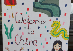 Plakat "Welcome to China"